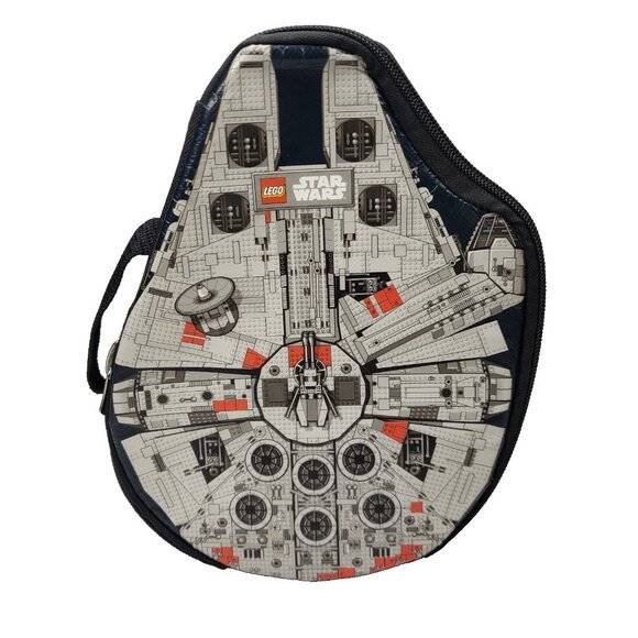 Lego Millennium Falcon Carry Case With Handle Zip Up 2011 Lucasfilms Star Wars - Picture 1 of 15